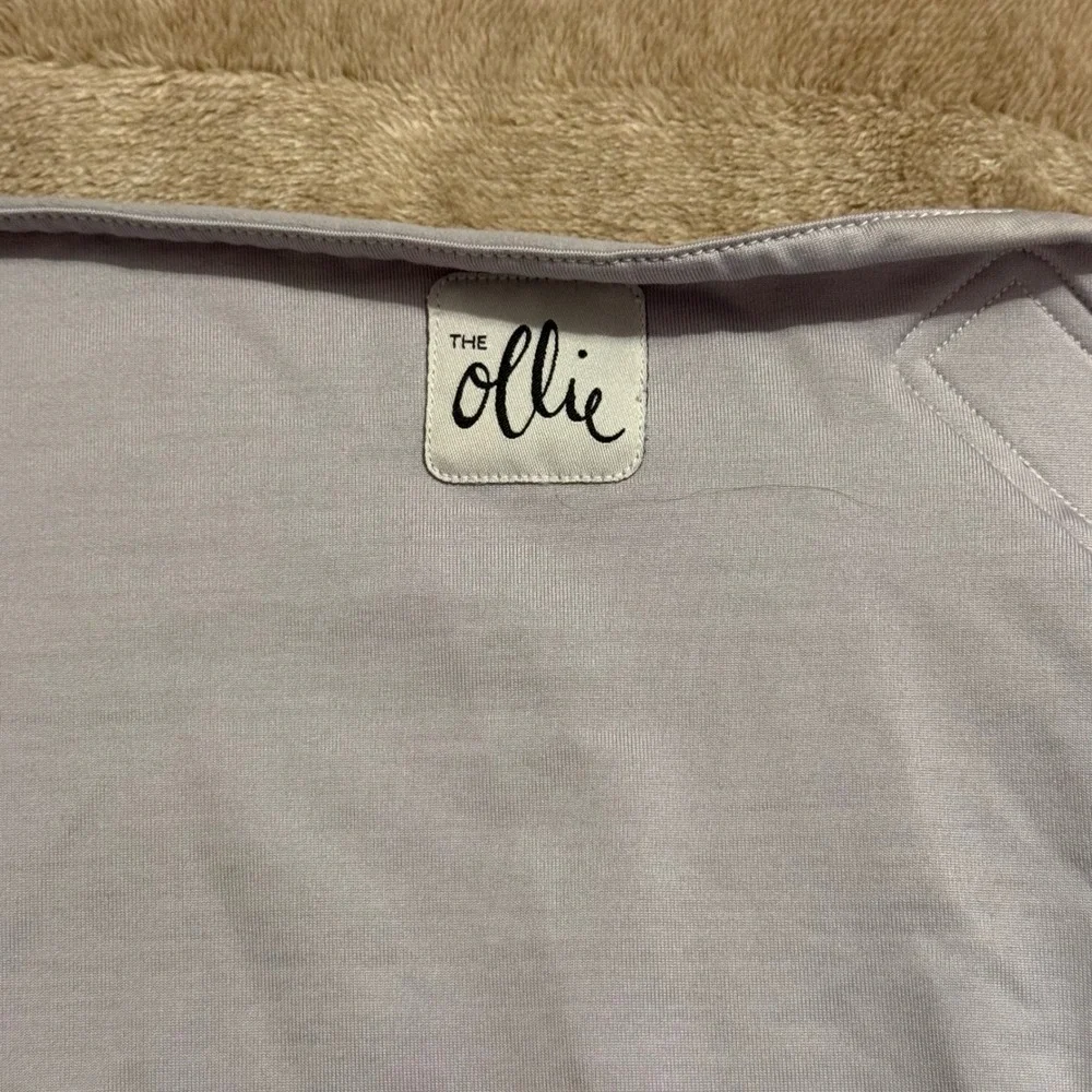 The Ollie Swaddle Smarter Swaddle Lavender Adjustable Baby Wrap